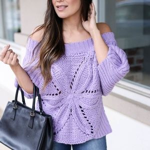 Open Knit "Ciara" Sweater